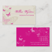 名刺：：蝶4L 名刺 (正面/裏面)