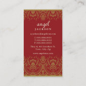 名刺：：詳しく素晴らし1 名刺 (裏面)