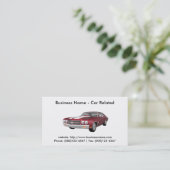 名刺: 車のな車/ 名刺 (スタンド正面)