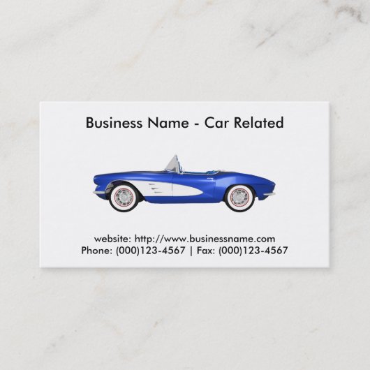 名刺：車車の/ 名刺 (正面)