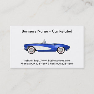 名刺:車/車の 名刺