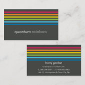 名刺::雨垂れストライプ1 名刺 (正面/裏面)