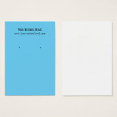 名刺（青） (正面&裏面)