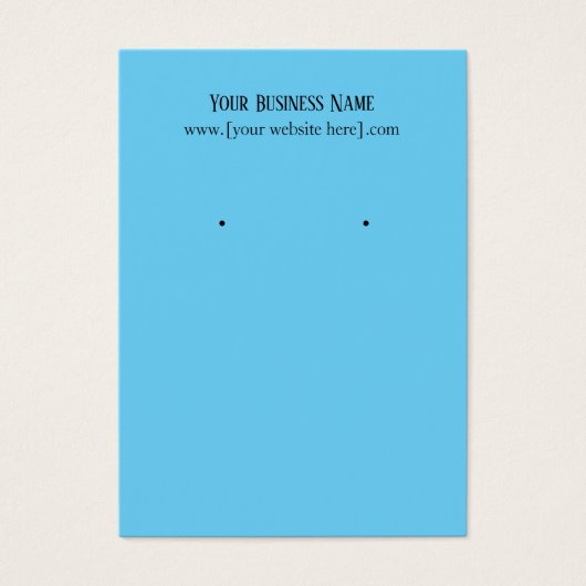 名刺（青） (正面)