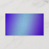 名刺（青） 名刺 (裏面)