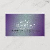 名刺（青） 名刺 (正面)