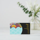 名刺、風水、仏 名刺 (スタンド正面)