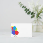 名刺：風船 名刺 (スタンド正面)