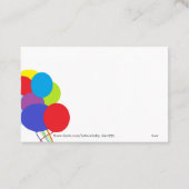 名刺：風船 名刺 (裏面)