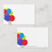 名刺：風船 名刺 (正面/裏面)