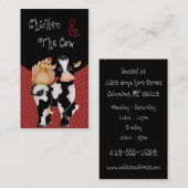 名刺:: 鶏及び牛国 名刺 (正面/裏面)