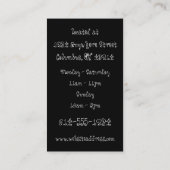 名刺:: 鶏及び牛国 名刺 (裏面)