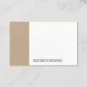 名刺:黒+白 名刺 (正面)