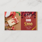 名刺$100 名刺 (正面)