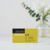 名刺：: 11モダン社 名刺 (スタンド正面)