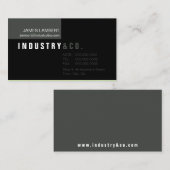 名刺：: 18モダン社 名刺 (正面/裏面)