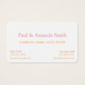 名刺 – 2名 (正面)