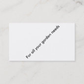 名刺、3.5"はx 2.0"、100、白い詰まります 名刺 (裏面)