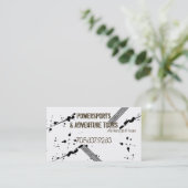 名刺- ATV 4 Wheeler Adventures Mud Tire 名刺 (スタンド正面)