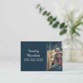 名刺、Barbershop名刺 名刺 (スタンド正面)