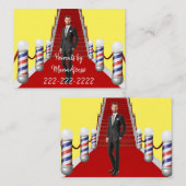 名刺、Barbershop名刺 名刺 (正面/裏面)