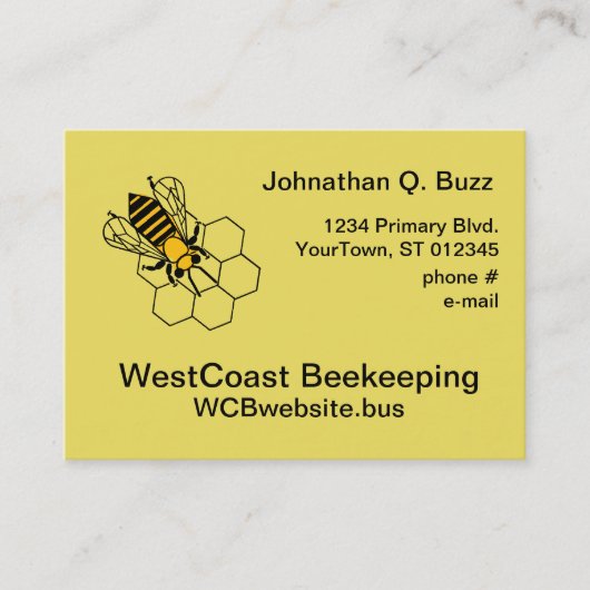 名刺 – Bee Keeper (正面)