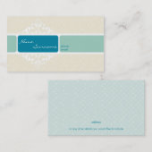 名刺：: bliss 2 名刺 (正面/裏面)