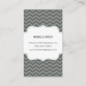 名刺:: chevron3 12P 名刺 (裏面)