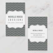 名刺:: chevron3 12P 名刺 (正面/裏面)