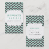 名刺:: chevron3 2P 名刺 (正面/裏面)