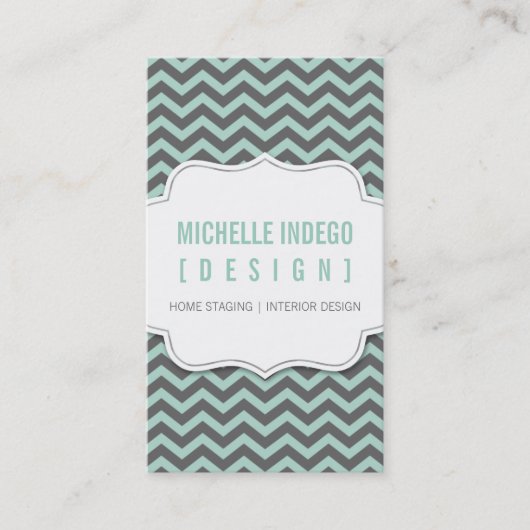 名刺:: chevron3 2P 名刺 (正面)