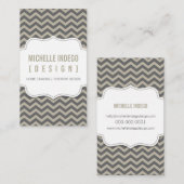 名刺:: chevron3 9P 名刺 (正面/裏面)