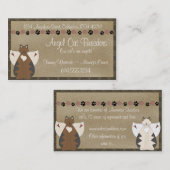 名刺：: Country Angel Cat 名刺 (正面/裏面)