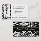 名刺「Diva of Seamstress」 名刺 (正面/裏面)