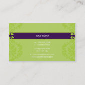 名刺：: finesse 10 - Danielle 名刺 (裏面)