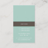 名刺：: finesse 7P 名刺 (裏面)