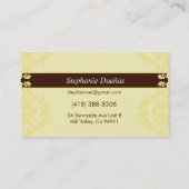 名刺:: finesse - Stephanie 名刺 (裏面)