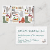 名刺 – Garden Toolsデザイン (正面/裏面)