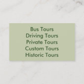 名刺 – GEORGIA (裏面)