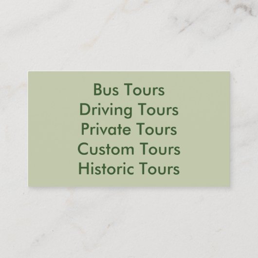 名刺 – GEORGIA (裏面)