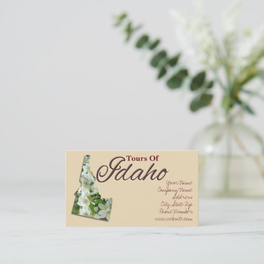 名刺 – IDAHO (スタンド正面)