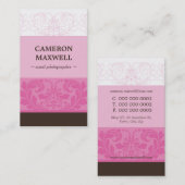 名刺：: luxe 4P 名刺 (正面/裏面)