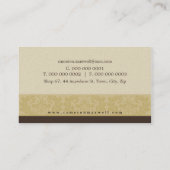 名刺：: luxe 6L 名刺 (裏面)