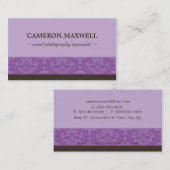 名刺：: luxe 8L 名刺 (正面/裏面)