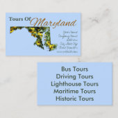 名刺 – MARYLAND (正面/裏面)