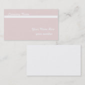 名刺/Nanny/Housekeeping/children 名刺 (正面/裏面)