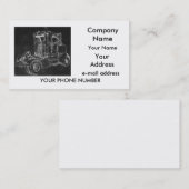 名刺、"Peterbilt 2" 名刺 (正面/裏面)