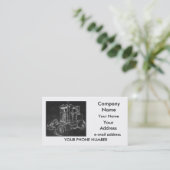 名刺、"Peterbilt 2" 名刺 (スタンド正面)