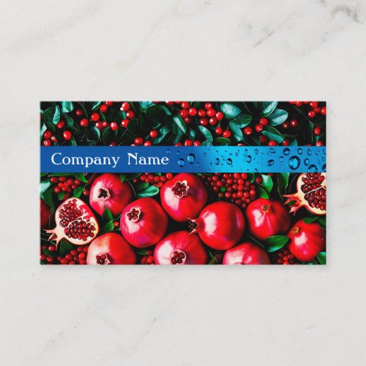 名刺 – Pomegranate (正面)