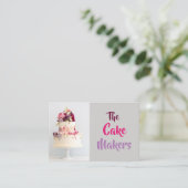 名刺 - The Cake Makers Design2 (スタンド正面)